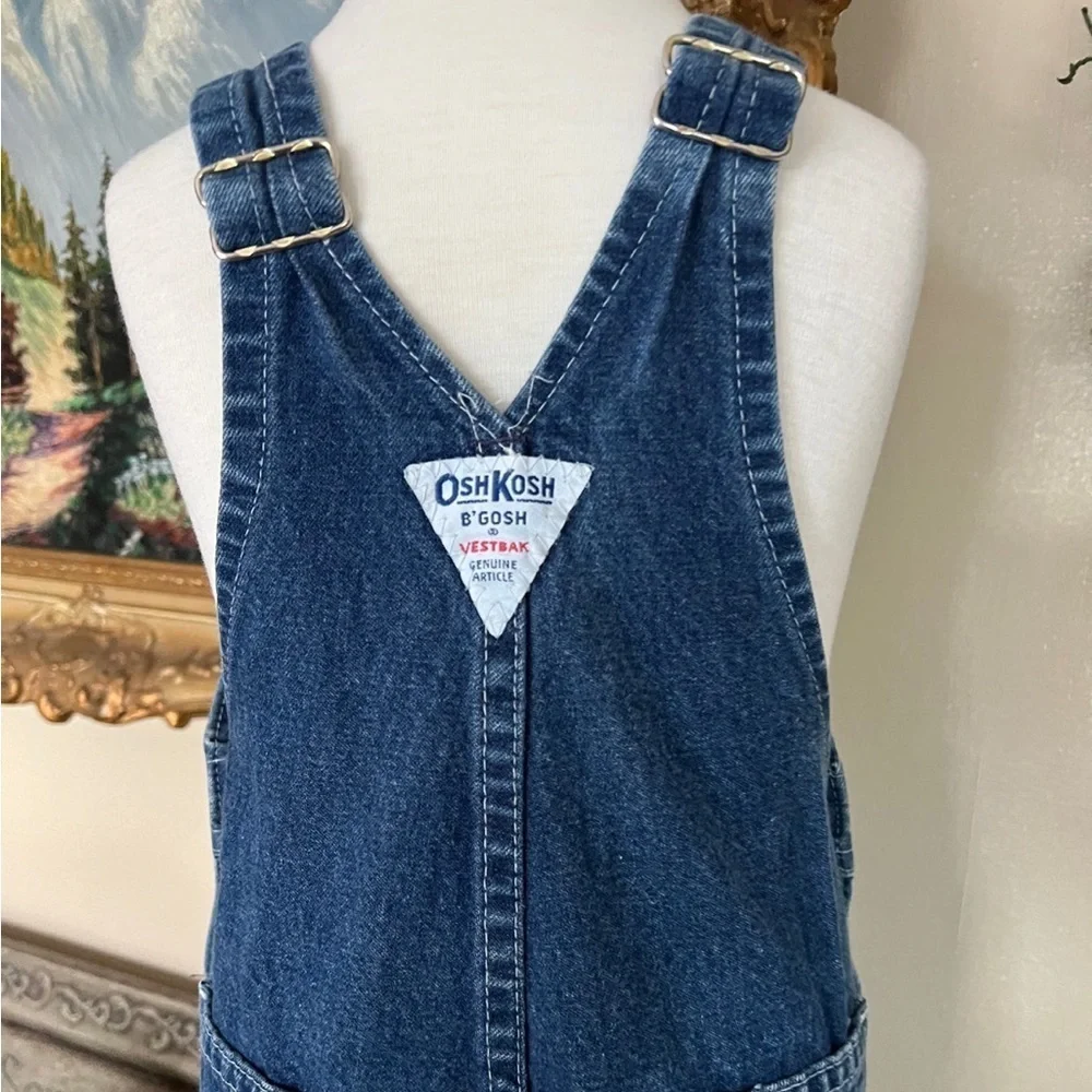 Vintage Oshkosh Dark Wash Overalls